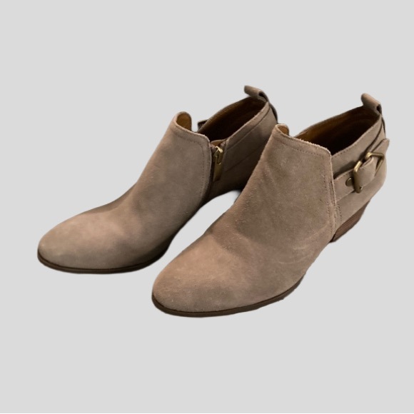 NWOB FRANCO SARTO  Suede Booties - Picture 1 of 12